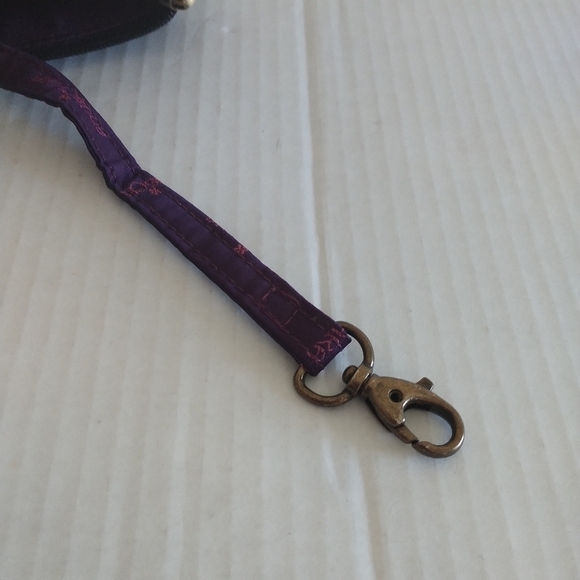 Anuschka Hand Painted Songbird Leather Crossbody Bag - Picture 5 of 14